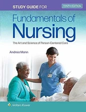 Study Guide for Fundamentals of Nursing: - Paperback, by Taylor PhD MSN - Good o