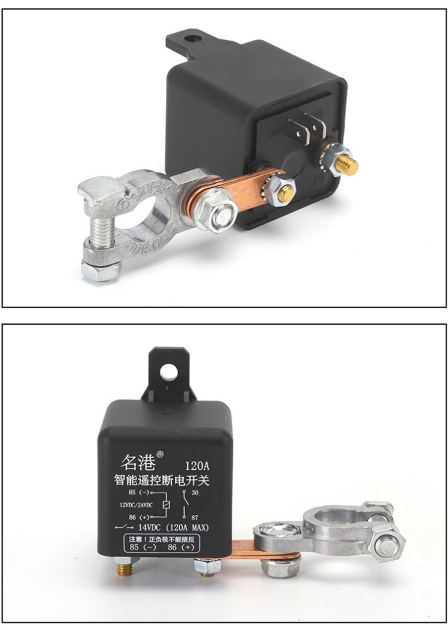 Car Battery Disconnect Cut Off Isolator Switches Wireless Remote Control 12V USA