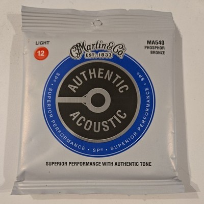 Martin Strings, Phosphor Bronze, Light 12 single pack