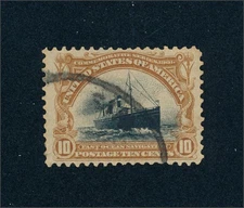 drbobstamps US Scott #299 Used Stamp Cat $30