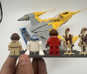 Lego Star Wars Naboo Starfighter 7877 100% Complete Set No Droidika No Stickers