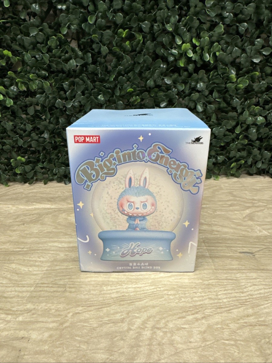 POP MART Big into Energy クリスタルボール Pop Mart The Monsters Labubu Big into Energy Crystal Ball
