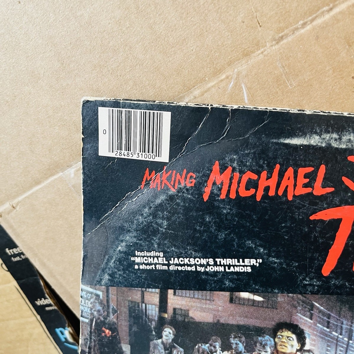 Michael Jackson Thriller - The Making Of on Laserdisc John Landis