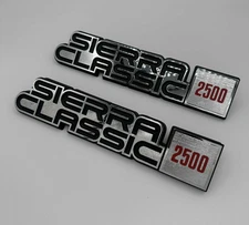 Sierra Classic 2500 2p Fender Nameplate 1984 1985 1986 1987 1988 1989 Emblem