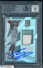 Shaquille O'Neal HOF Signed 2017 Panini Spectra Epic Legends Swatch BGS 10 AUTO