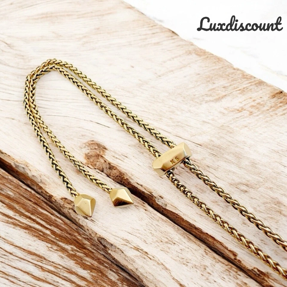 Collar Drusy Kendra Scott Lizzie Oro Rosa. Venta al por menor $120 Foto 4 de 4