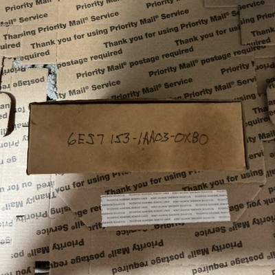 Siemens 6ES7 153-1AA03-0XB0 SIMATIC S7 PLC Input/Output Module Controller B4