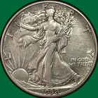 1938-D Walking Liberty Half Dollar Choice Extremely Fine XF+ Coin #39216