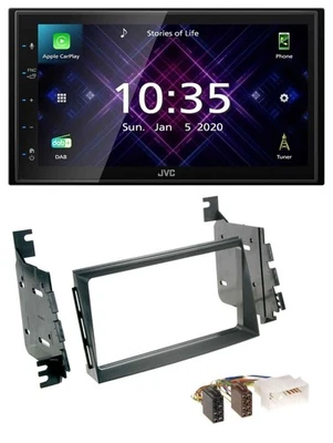 JVC DAB 2DIN MP3 Bluetooth USB Autoradio für Hyundai Azera Japan USA Grandeur 06 - Bild 1 von 4