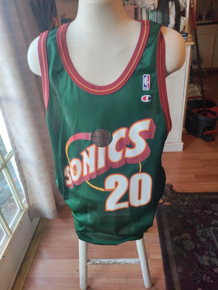 Camiseta deportiva de baloncesto Seattle Supersonics Gary Payton XL Foto 2 de 3