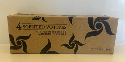 Gold Canyon 4 Scented Votives Pomegranate Grenade - Free Shipping