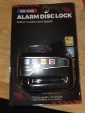 Motorcycle Scooter Disc Lock Alarm Anti-Theft Brake Lock