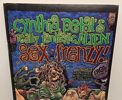 Cynthia Petal's really fantastic ALIEN Sex Frenzy! #1 EROS Comix DAVE COOPER