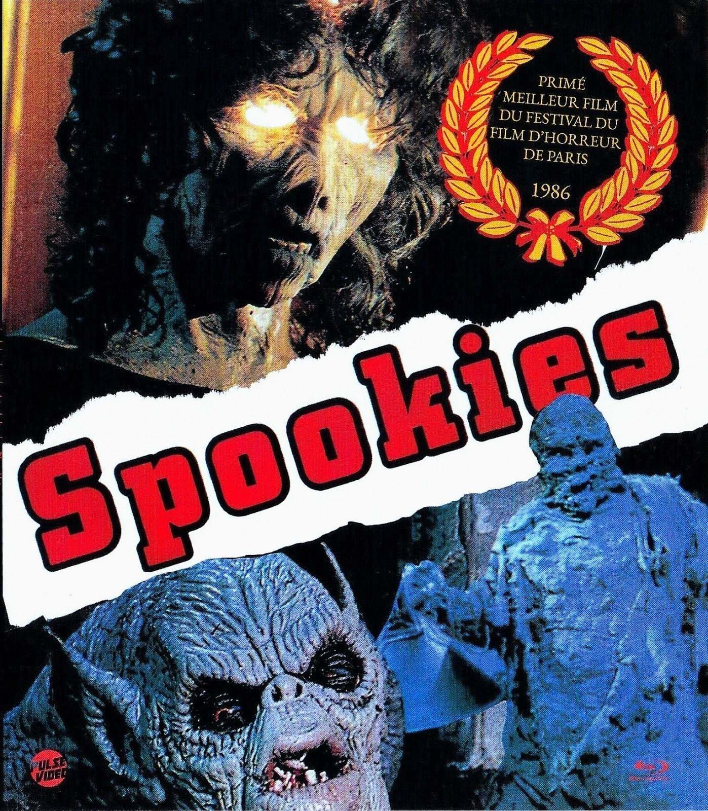 "Horror" Spookies Blu-ray neuwertig in DVD Box mit Custom Cover