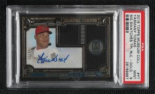 2016 Topps Museum Collection Gold 16/25 Yasmany Tomas PSA 9 MINT Auto 0qo1