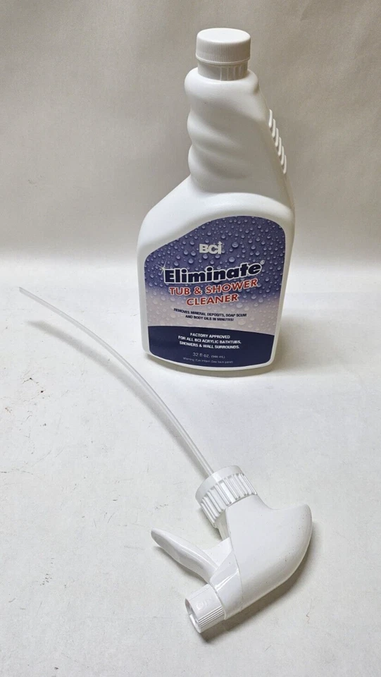 Limpiador BCI Eliminate para bañeras acrílicas BCI, duchas y alrededores 32 oz Foto 4 de 4