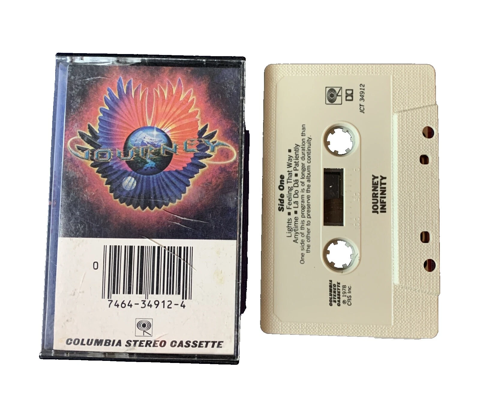 Viaje Rock britpop casetes de Música