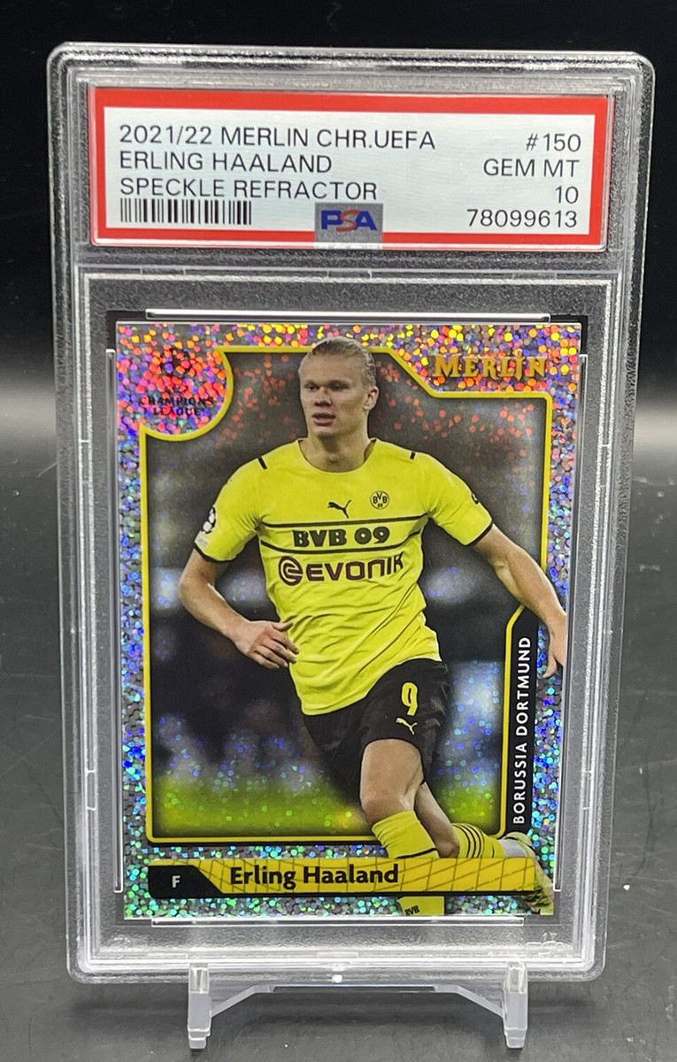 Erling Haaland Topps Chrome リフラクター Erling Haaland 2022-23 Topps Stadium Club Chrome #92 Silver