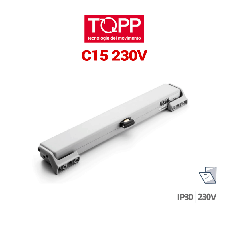 Elektromotor Für Fensterantrieb Mit Kette – TOPP C15, 230V, Für Vasistas/Dachfenster