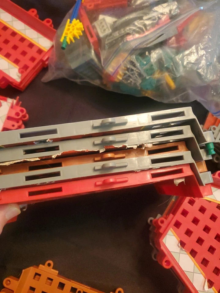 Mario Kart Wii Knex & Add Ons Запчасти для Автомобилей Трек Смотрите Подробные Фото Огромный ЛОТ ** - Изображение 3 из 4