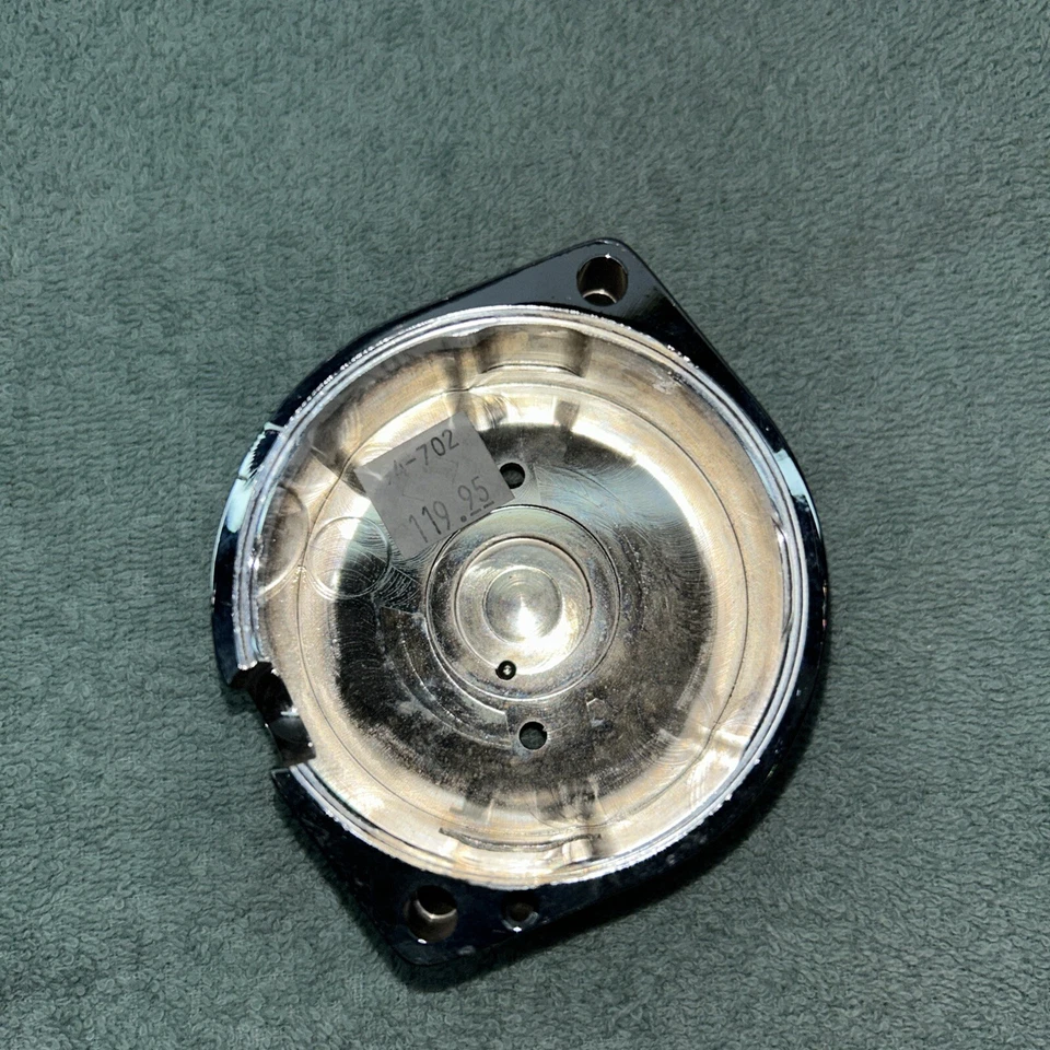 Cubierta de tapa de arranque cromada para motocicleta Gilroy Indian 94-702, Scout-Spirit 00-03 Foto 4 de 4