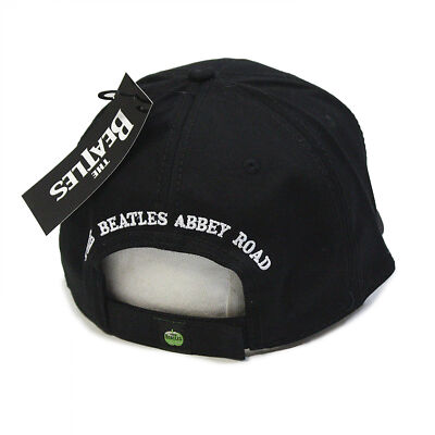 The Beatles Abbey Road Silver Side Apple Snapback Hat Black | eBay