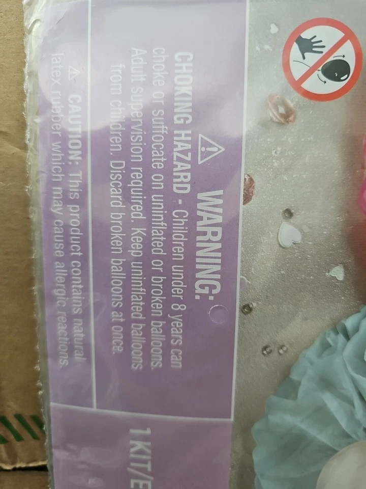 Shimmering Mermaids Little Kids Birthday Party Centerpiece Table Decorating Kit - Image 3 of 4