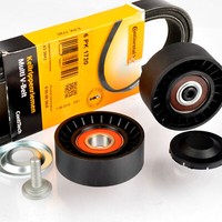 Contitech 6PK1720 Keilrippenriemen + Rolle FüR Dodge Caliber Jeep Mitsubishi