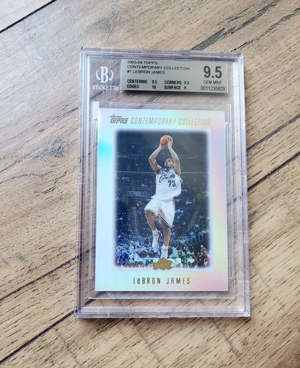 2003-04 Topps Contemporary Collection - LeBron James #1 for sale