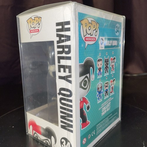 Funko Pop! DC Heroes - HARLEY QUINN #34 - DC Comics - with Protector - Imagen 3 de 3