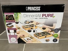 tischgrill elektrisch Bambus