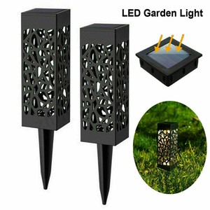 8 LED Solar Rasen Licht Weg Garten Lampe Dekor wasserdicht Outdoor