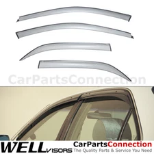 WellVisors Window Visors 98-02 For Honda Accord Sedan Side Deflectors