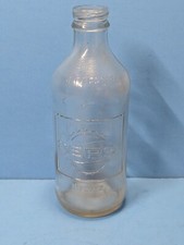 Vintage Pepsi Cola 10 oz Clear Glass Bottle B...
