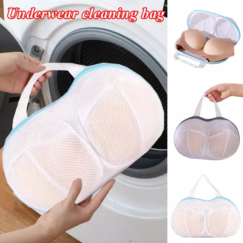 Anti-deformation Silicone Bra Washing Bag Mesh Organizer Net Dryer