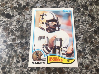 1982 Topps George Rogers rookie #410 RC EXMT