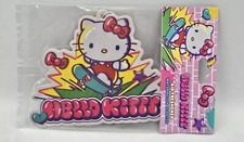 Brand New In Package Hello Kitty Graffiti Hang Air Freshener Watermelon Scented