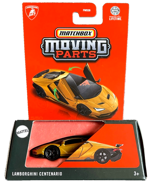 Matchbox Lamborghini Centenario Moving Parts 5/50 2025 1:64 Modellauto Spielzeug-image