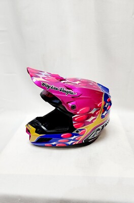 Troy Lee Designs SE5 Composite Blurr Pink LE MIPS Motocross Helmet