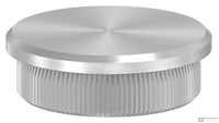 Edelstahl Stopfen FüR Rohr 33,7X2,0Mm, Flach, V2A | Steinbacher©