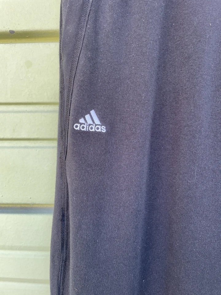 USED NBA MIAMI HEAT ADIDAS MEN WARM UP PANTS JOGGERS BASKETBALL SIZE 4XL+2 O2767 - Image 4 of 4