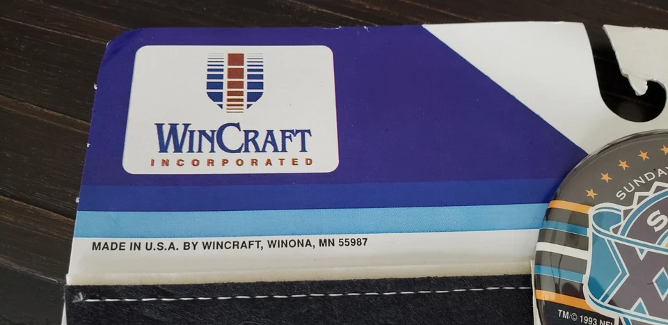 De colección. WINCRAFT 1994 Super Bowl XXVIII Banner/Pegatina Equipo Fan Pack Georgia Dome  Foto 4 de 4