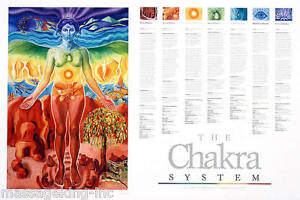 Chakra Chart Poster