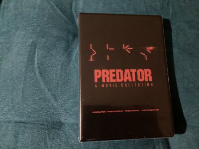  Predator: 4-Movie Complete Collection (DVD) Brand New And Sealed  