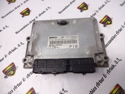 Engine Control Unit Peugeot Citroen Jumper Fiat BOSCH 0281010346 9646138580