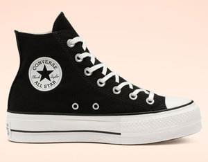 all star preto plataforma