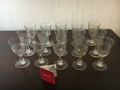 15 Baccarat Crystal Wine Glasses (Price Per Unit)