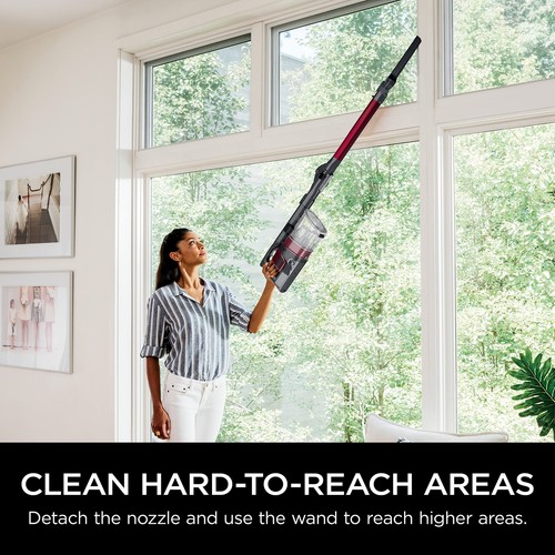Shark IZ163H Pet Plus Cordless Stick Vacuum- HEPA Filter, Raspberry - Bild 3 von 9