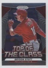 2020 Panini Prizm Top of the Class Bryson Stott #TOC-14 sh7