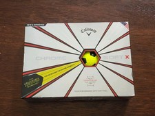 Callaway Golf Chrome Soft X Truvis Yellow Golf Balls